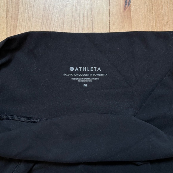 Athleta Black High-Waisted Salutation Joggers in Powervita - Picture 7 of 15